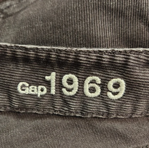 GAP Women's Boot Cut Corduroy Pants in Brown - Picture 3 of 6